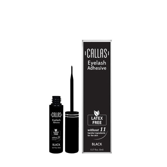 CALLAS Latex-Free Hypoallergenic Eyelash Adhesive - Black Black
