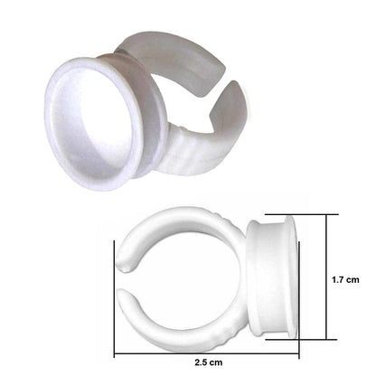 CALLAS Disposable Eyelash Extension Glue Ring White
