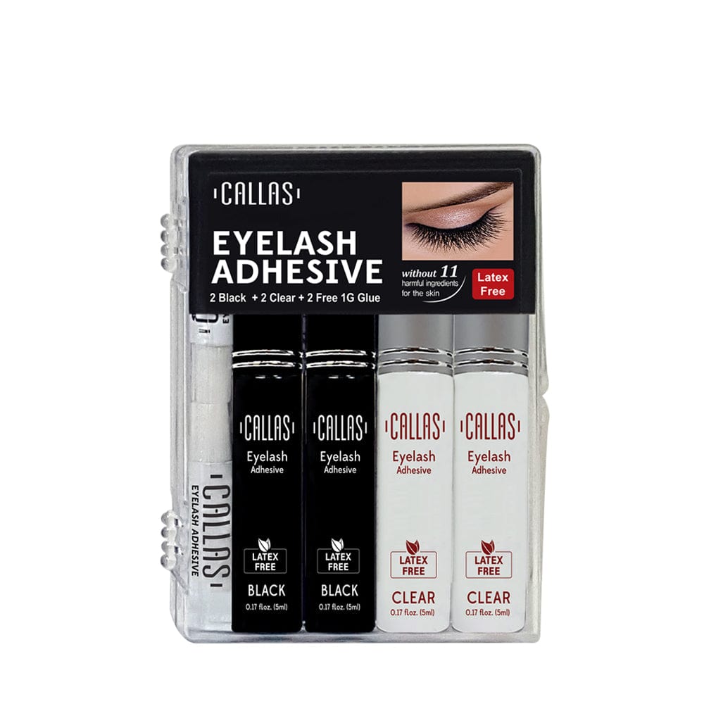 CALLAS Eyelash Adhesive - 2 Black 2 Clear
