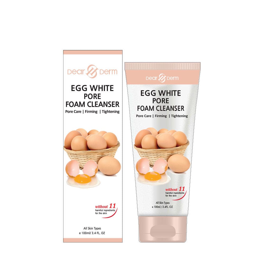 DEARDERM Foam Cleansers - Egg White