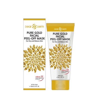 DEARDERM Peel-Off Masks - Gold for Dry & Mature Skin