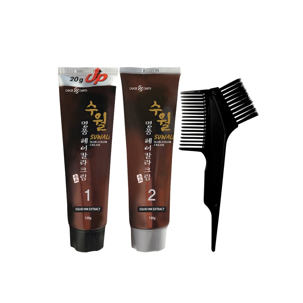 DEARDERM Suwall Luxury Hair Color Cream - 7S (Black)