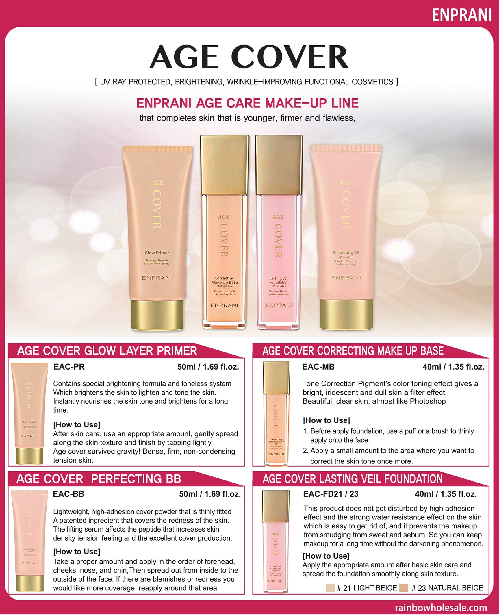 Enprani Age Cover Correcting Makeup Base