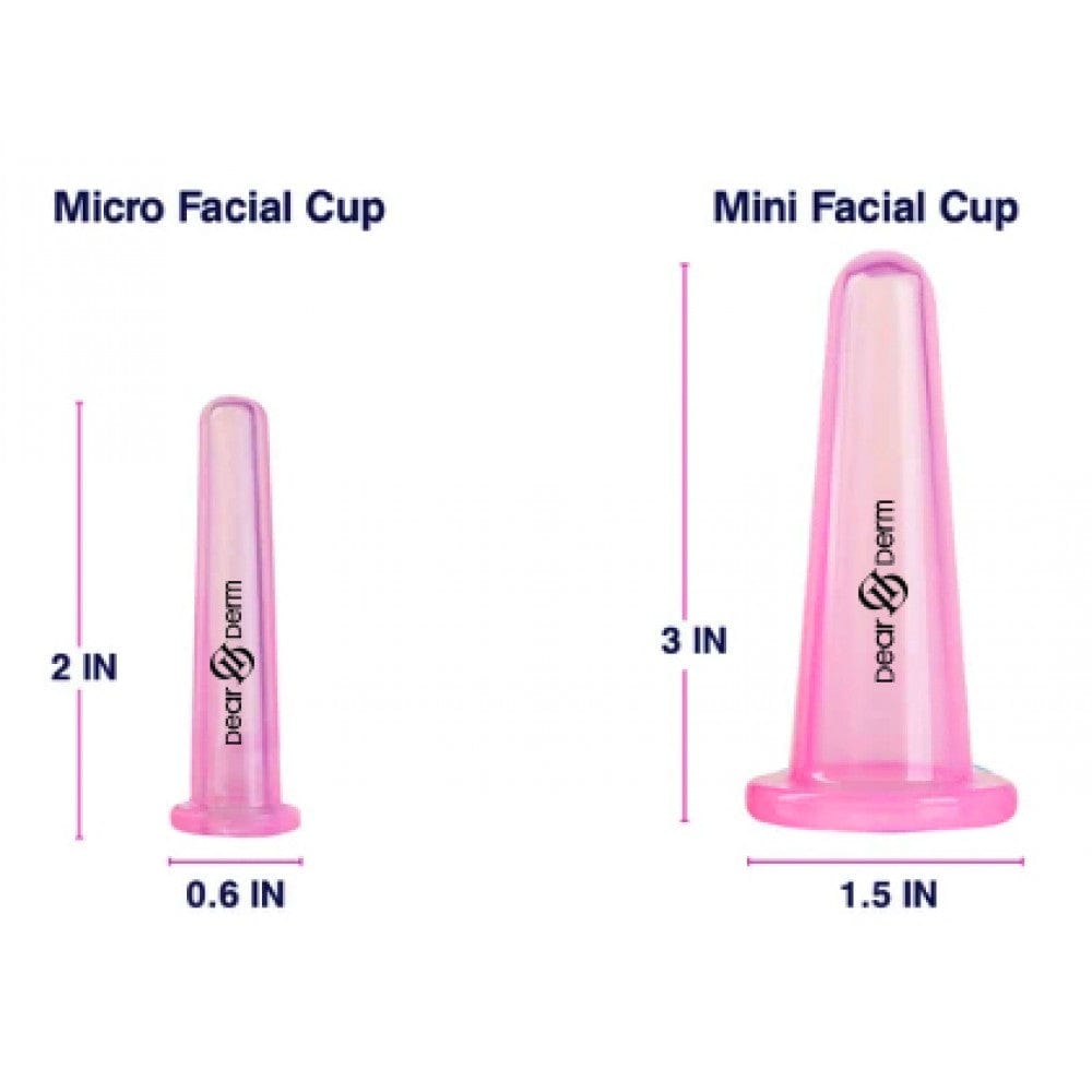 DEARDERM Silicone Facial Cupping Therapy Set